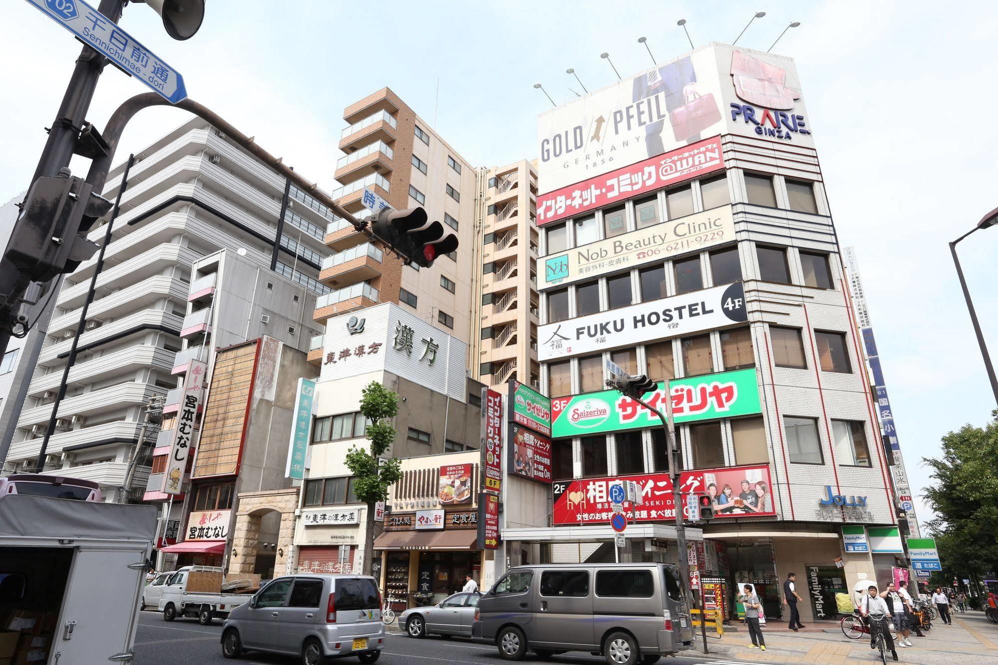 Fuku Hostel Nagomi Namba Ōsaka Exterior foto